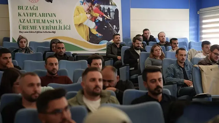 Erzurum'da Veteriner Hekimlere Buzağı Sağlığı Eğitimi