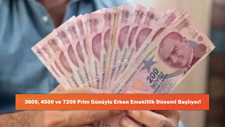 EYT'den Sonra Yeni Fırsat: 3600, 4500 ve 7200 Prim Günüyle Erken Emeklilik Dönemi Başlıyor!