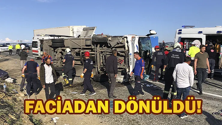 Feci kaza! 25 yaralı