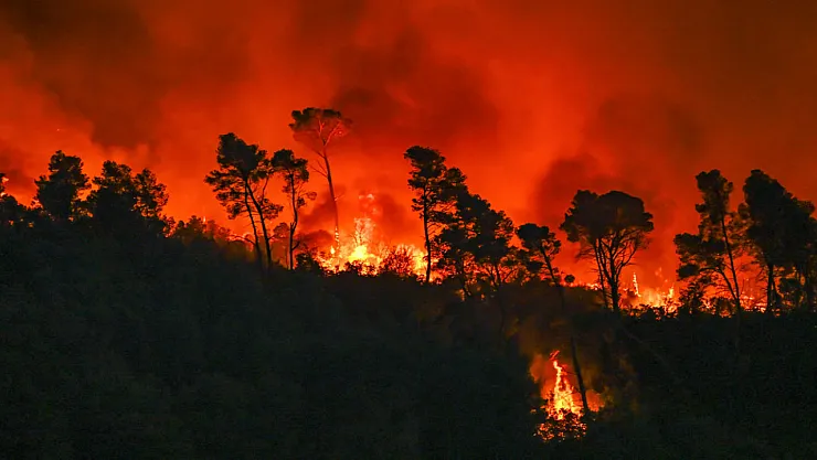 Fransa'nın Güneyi Alevlere Teslim: Aude Bölgesi'nde 16 Bin Hektar Kül Oldu