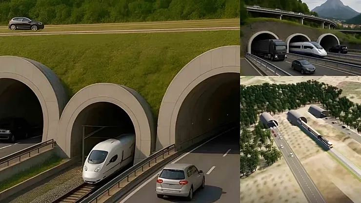 Gaziantep'i İskenderun'a Bağlayacak Dev Tünel ve Otoyol Projesinde İmzalar Atıldı