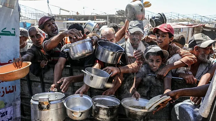 Gazze'de Açlık ve Yetersiz Beslenme Nedeniyle Can Kaybı 422'ye Çıktı