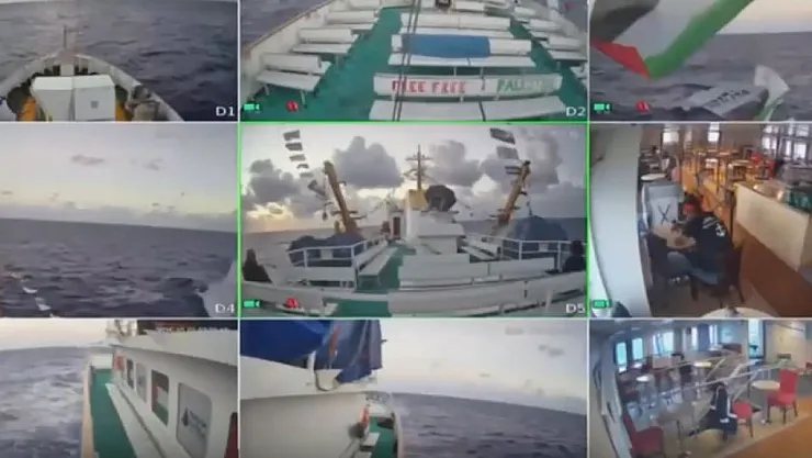 Gazze'ye Umut Taşıyan Özgürlük Filosu Akdeniz'de İlerliyor