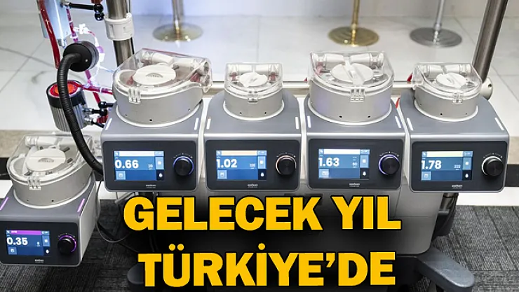 Gelecek yıl Türkiye'de