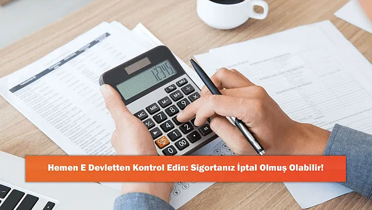Hemen E Devletten Kontrol Edin: Sigortanız İptal Olmuş Olabilir!