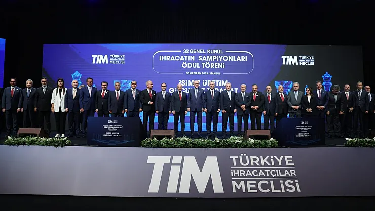 İhracat şampiyonları ödüllendirildi