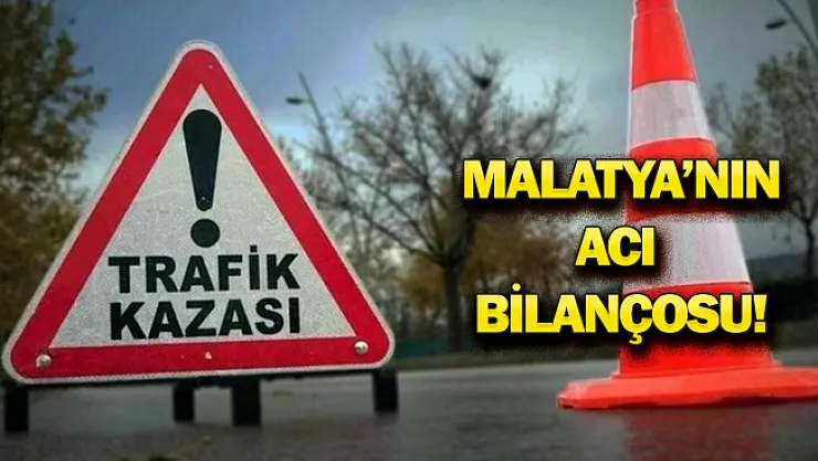 İşte Malatya'da acı bilanço!