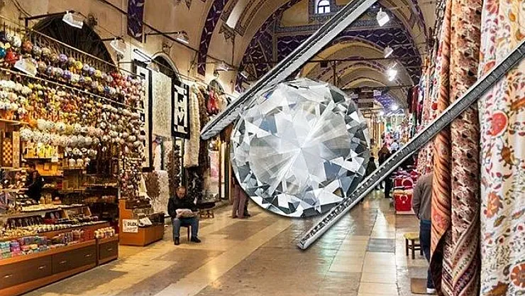 Kapalıçarşı'da Kaçak Pırlanta Operasyonu: 1 Milyar 250 Milyon Liralık Vurgun