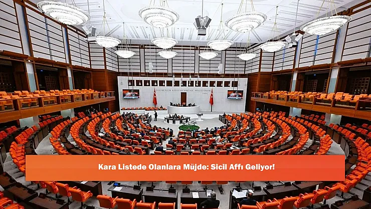 Kara Listede Olanlara Müjde: Sicil Affı Geliyor!