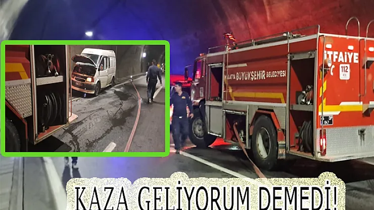 Kaza geliyorum demedi!