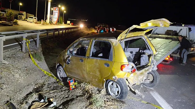 Kırıkkale'de Trafik Kazası: Otomobil Devrildi, 1 Kişi Hayatını Kaybetti