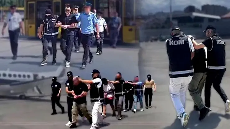 Kırmızı Bültenle Aranan 3 Suçlu Türkiye'ye Getirildi