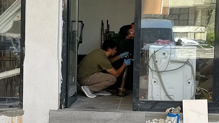 Konya'da Apartman Çöpünde Top Mermisi Bulundu