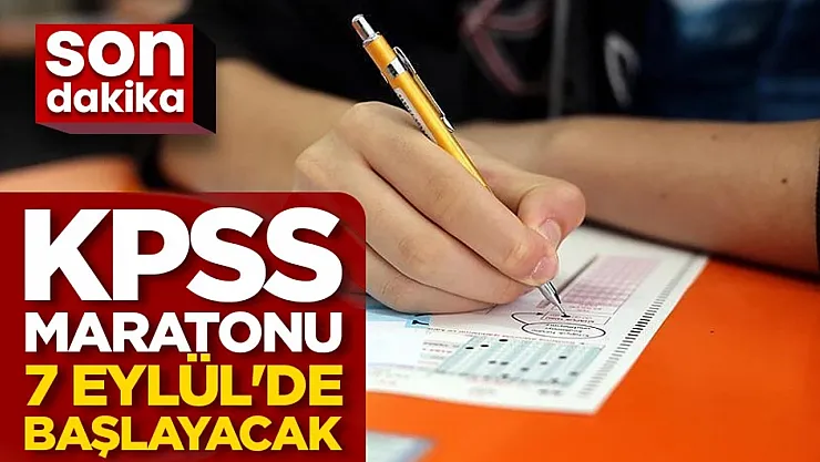 KPSS Heyecanı Başlıyor! 7 Eylül'de Genel Yetenek ve Genel Kültür Oturumu Yapılacak