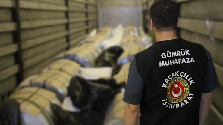 Makaron Kaçakçılığına Rekor Baskın