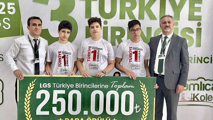 Malatya Çamlıca Koleji Türkiye birincilikleriyle gururlandırdı