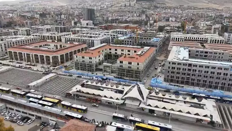 Malatya Çarşısı'nda İki Bölgenin Kurası Çekildi