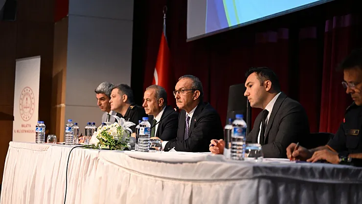 Malatya'da Eğitim Güvenliği ve Erişim Toplantısı Gerçekleştirildi