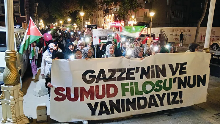 Sumud Filosu'na Malatya'dan Destek