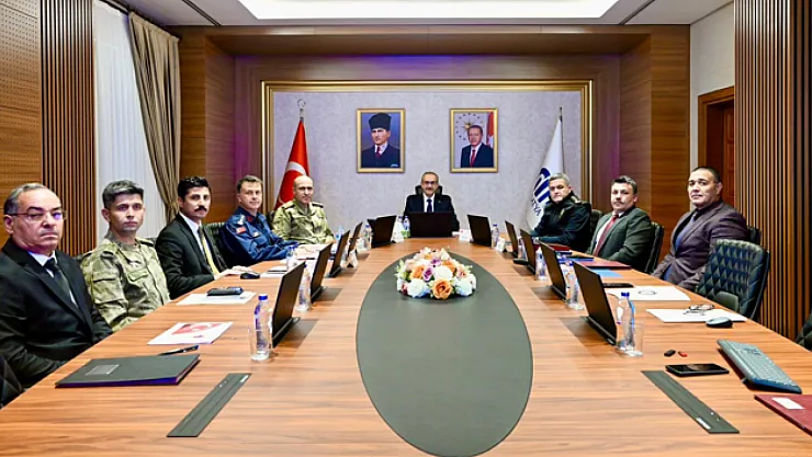 Malatya'da Güvenlik Toplantısı: 442 Olay İncelendi