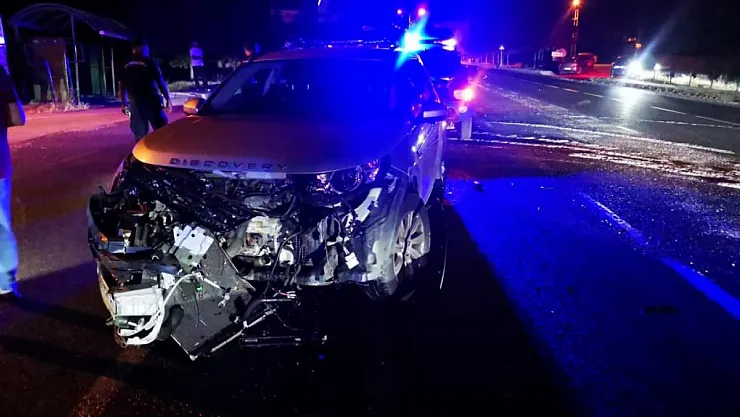 Malatya'da iki araç çarpıştı: 3 yaralı