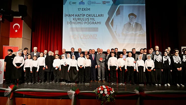 Malatya'da İmam Hatiplerin 74. Yılı Coşkuyla Anıldı