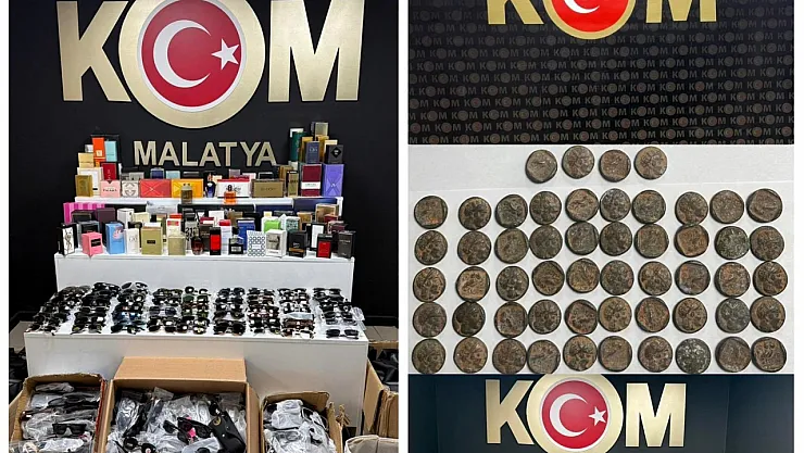 Malatya'da Kaçakçılık Operasyonu! Tarihi Sikkeler Ele Geçirildi