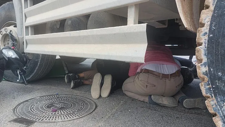 Malatya'da kamyon ile motosiklet çarpıştı: 1 yaralı