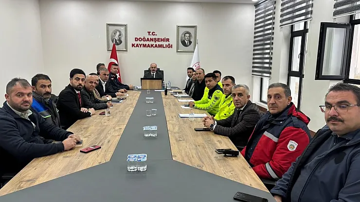 Malatya'da Kış Öncesi Acil Durum Planı Hazır