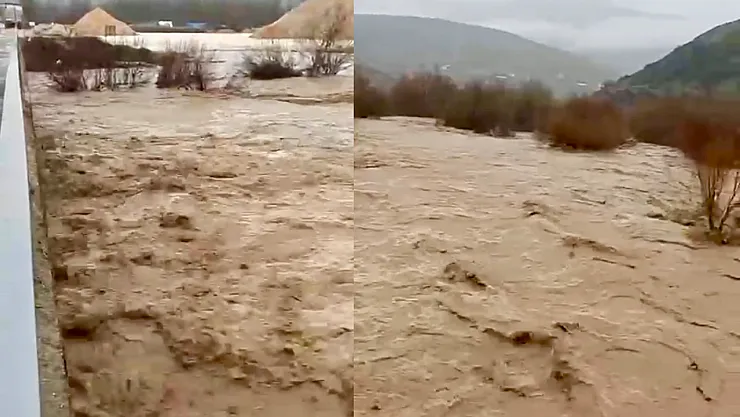 Malatya'da Sel Riski Kapıda Debi Artışı Kritik Düzeyde
