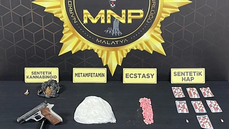 Malatya'da uyuşturucu operasyonu: 4 tutuklama