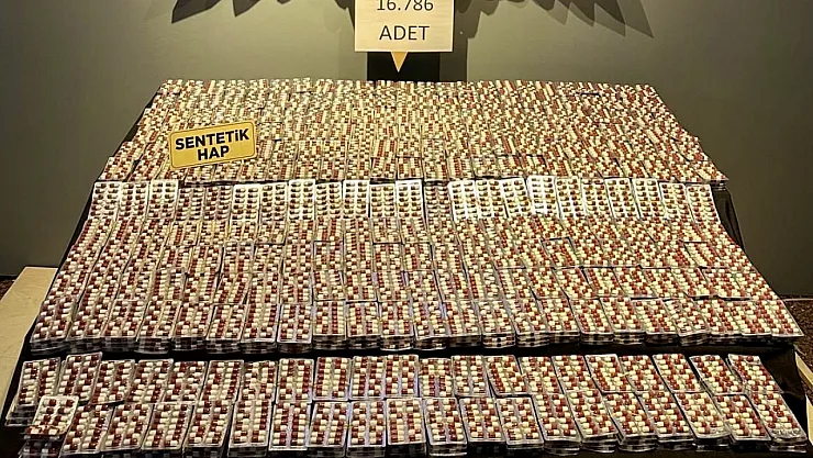 Malatya'da Sentetik Hap Operasyonu: 2 Gözaltı