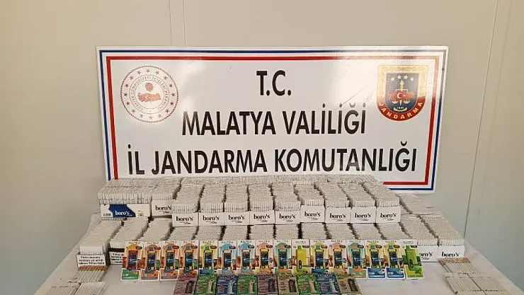 Malatya'da uyuşturucu ve kaçakçılık operasyonu