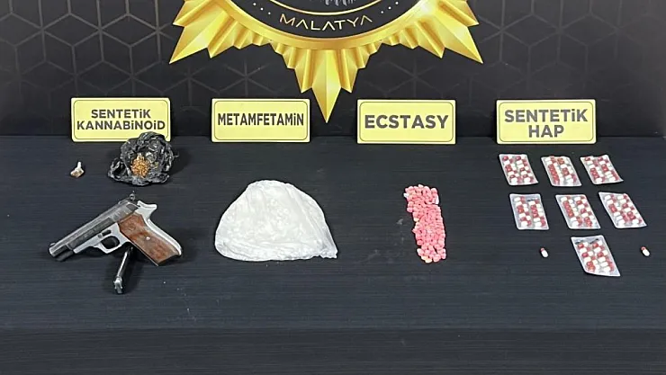 Malatya'da uyuşturucuya darbe: 8 tutuklama