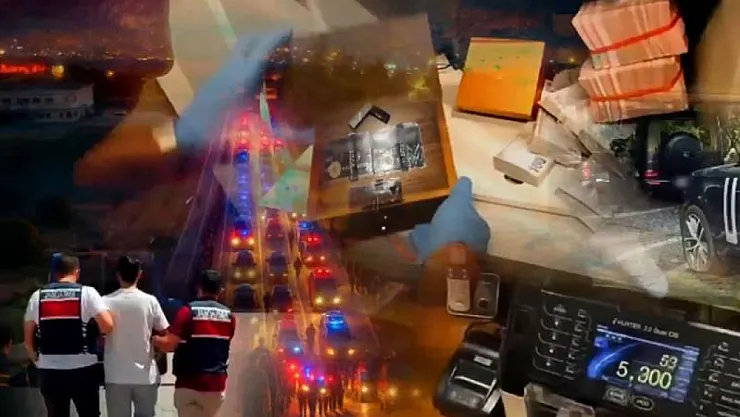 Malatya dahil 17 ilde suç örgütü operasyonu: 67 şüpheli yakalandı