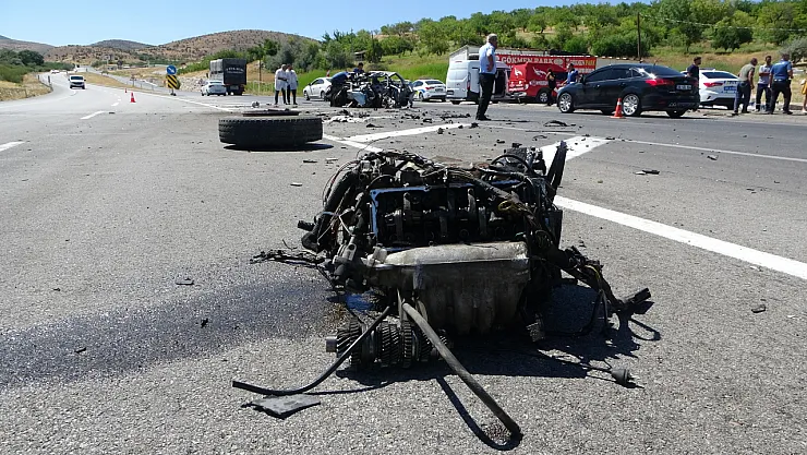 Malatya'daki feci kazada ölü sayısı 2'ye yükseldi