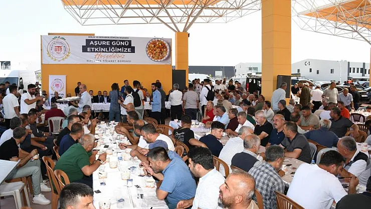 Malatya Ticaret Borsası'ndan aşure etkinliği