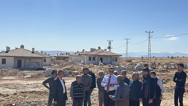 Malatya Yazıhan'da Kırsal Konutlara Yakın Takip