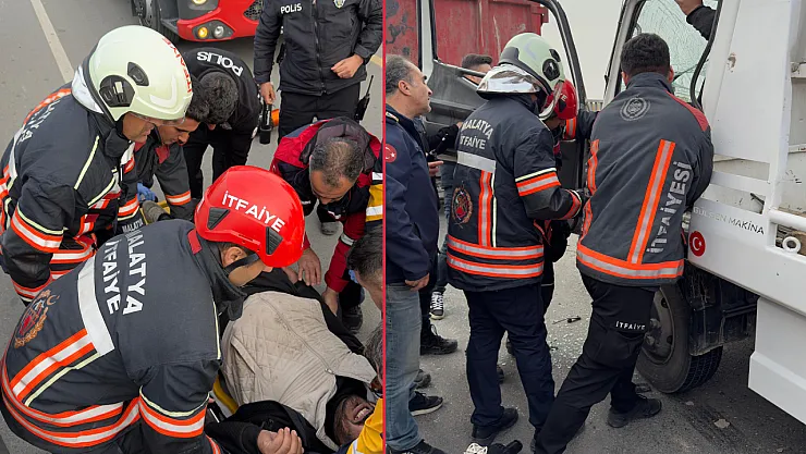 Malatya Yeşilyurt'ta Trafik Kazası: 1 Yaralı