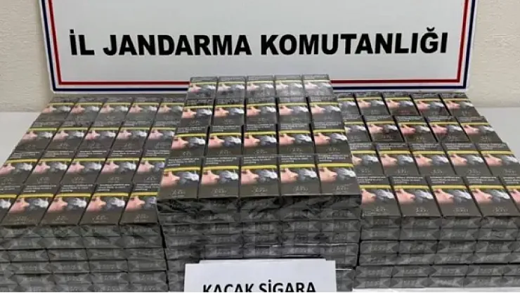 Malatya Yolunda Kaçak Sigara Operasyonu!
