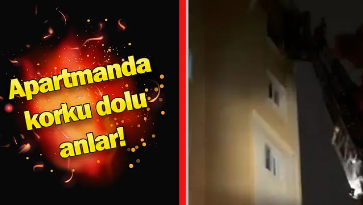 Malatya'da apartman yangını: Hamile kadın etkilendi!