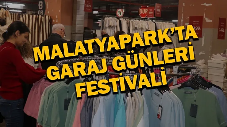 Malatyapark'ta garaj günleri festivali