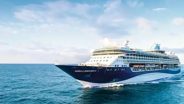 Marella Discovery 2 Bodrum'da: 1809 Yolcu İlçeye Hareketlilik Getirdi