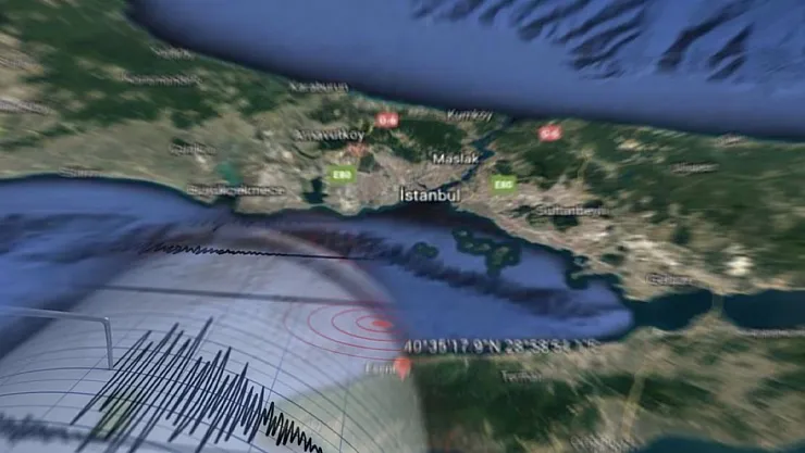 Marmara Denizi'nde Kısa Süreli Sarsıntı Hissedildi