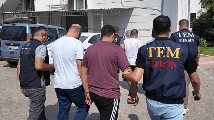 Mersin'de DEAŞ'a Eş Zamanlı Operasyon: 8 Şüpheli Gözaltında