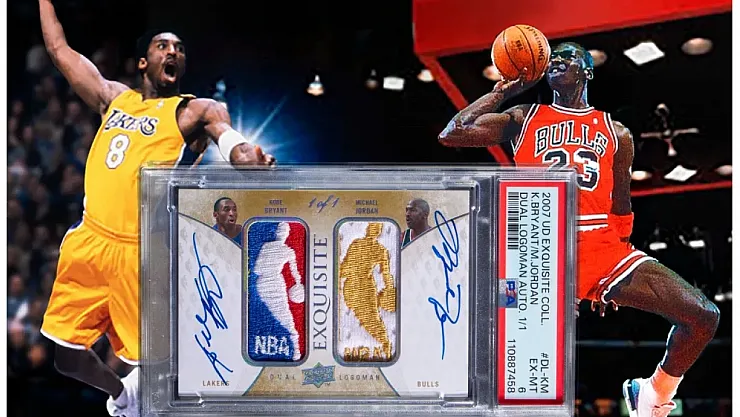 Michael Jordan ve Kobe Bryant İmzalı Kart Rekor Kırdı