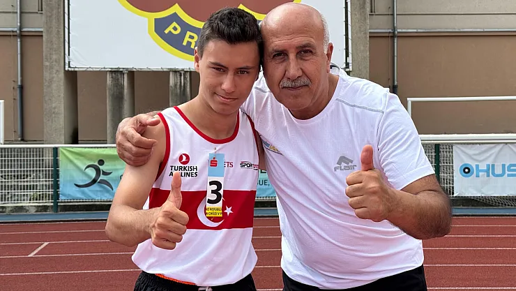 Milli atlet Muhammet Eren Uysal'dan altın madalya