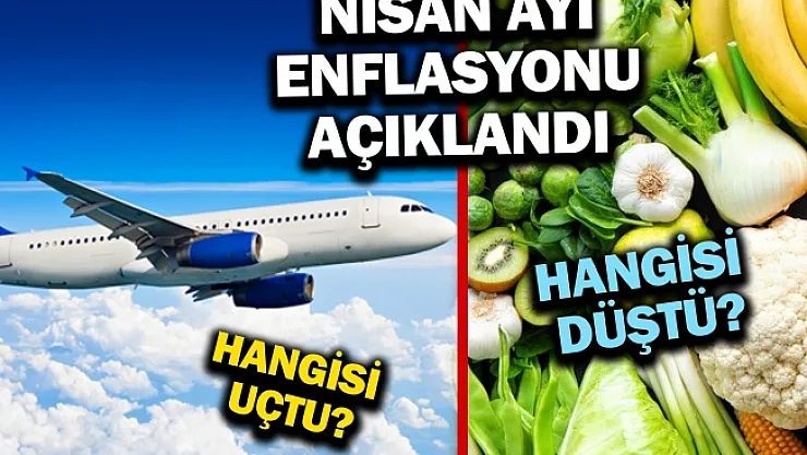 Nisan ayı enflasyonu açıklandı