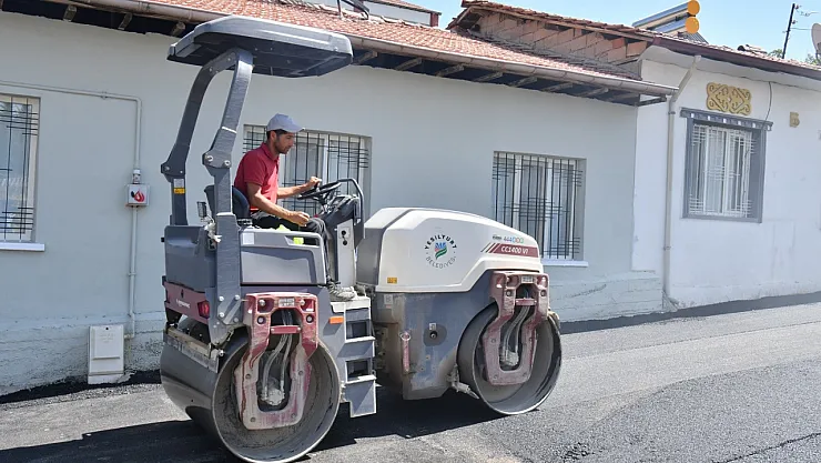 O mahallede altyapı çalışmaları başladı