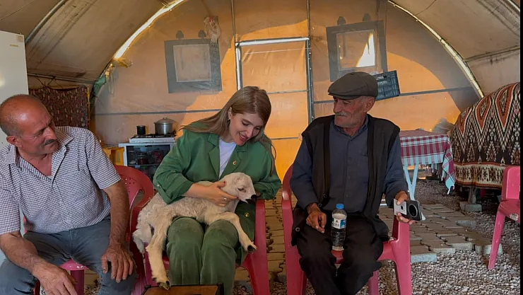 Milletvekili Ölmeztoprak'tan üreticiye ziyaret!